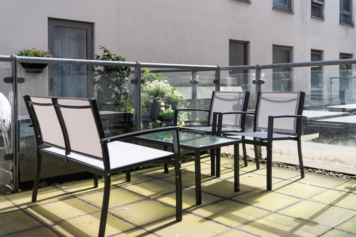 Liverpool St Shoreditch London Terrace Apartment ภายนอก รูปภาพ